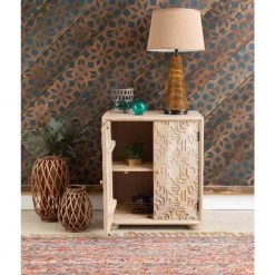 Margo 2-Door Natural Accent Cabinet by Powell Company 21 Margo 2-Door Natural Accent Cabinet by Powell Company -Powell Company Shop natural powell company accent cabinets hd1633ca21 44 1000