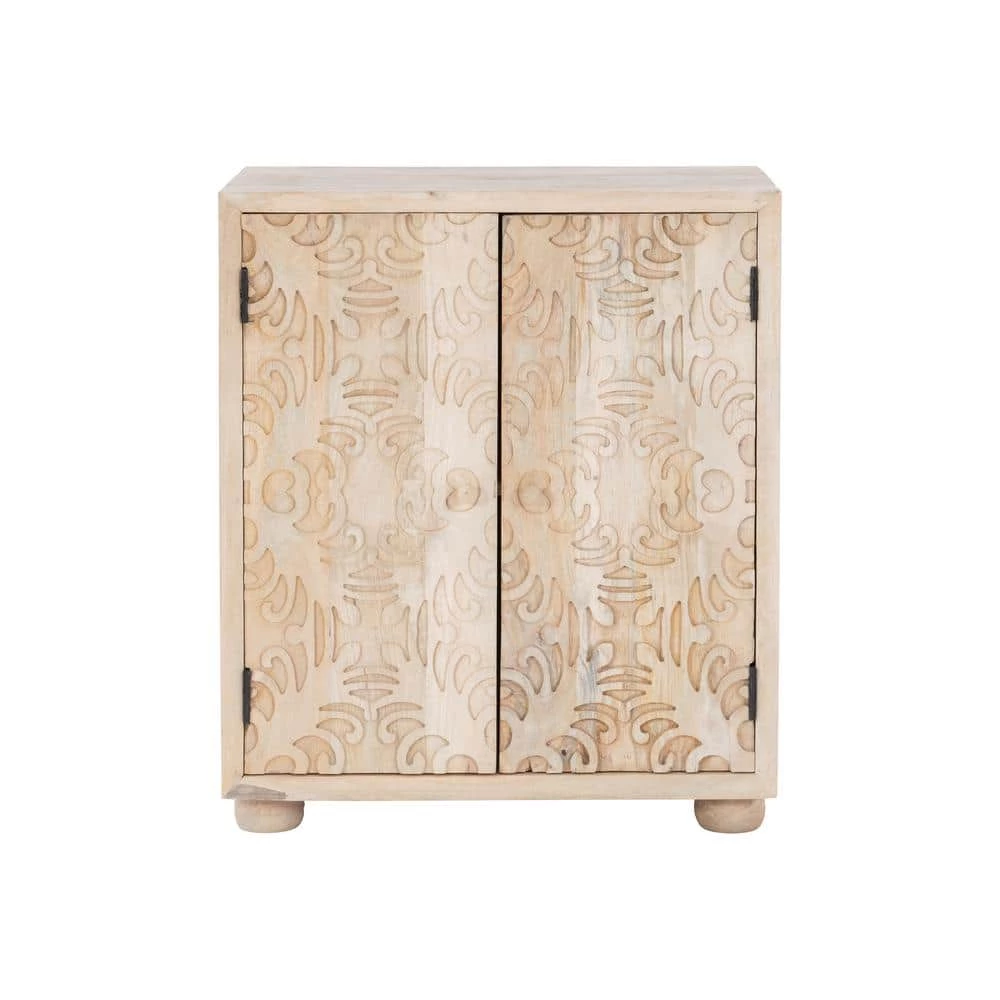 Margo 2-Door Natural Accent Cabinet by Powell Company 8 Margo 2-Door Natural Accent Cabinet by Powell Company - Image 6