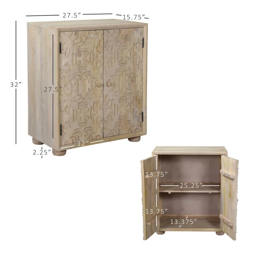 Margo 2-Door Natural Accent Cabinet by Powell Company 12 Margo 2-Door Natural Accent Cabinet by Powell Company - Image 10