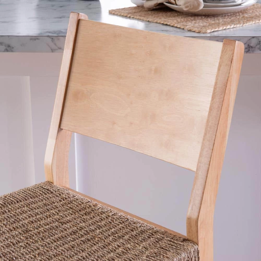 Marlene Natural 24 in. Counter Stool with Woven Rope Seats by Powell Company 8 Marlene Natural 24 in. Counter Stool with Woven Rope Seats by Powell Company - Image 6