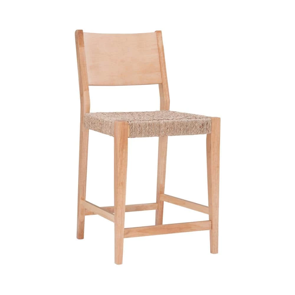 Marlene Natural 24 in. Counter Stool with Woven Rope Seats by Powell Company 3 Marlene Natural 24 in. Counter Stool with Woven Rope Seats by Powell Company