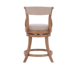 Troy 22"W x 24"D x 40"H Big and Tall Natural High back Counter-stool by Powell Company 14 Troy 22"W x 24"D x 40"H Big and Tall Natural High back Counter-stool by Powell Company -Powell Company Shop natural powell company bar stools hd1747btcs21 66 1000