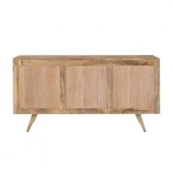 Kamden 58 in. W Natural 30 in. H Rectangular Mango Wood Console with 4-Shelves by Powell Company 17 Kamden 58 in. W Natural 30 in. H Rectangular Mango Wood Console with 4-Shelves by Powell Company -Powell Company Shop natural powell company console tables hd1806 66 1000