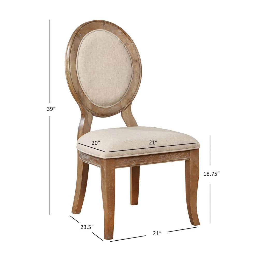 Jackson Wire Brush Side Chair by Powell Company 7 Jackson Wire Brush Side Chair by Powell Company - Image 6