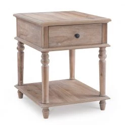 Powell Mahan Natural Side Table by Powell Company