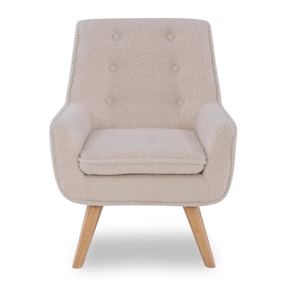 Karli Trellis Chair Natural Sherpa by Powell Company 3 Karli Trellis Chair Natural Sherpa by Powell Company