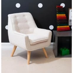 Karli Trellis Chair Natural Sherpa by Powell Company 14 Karli Trellis Chair Natural Sherpa by Powell Company -Powell Company Shop natural sherpa powell company kids chairs hd1408y19 76 1000