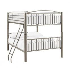 Jordan Pewter Full Over Full Bed by Powell Company -Powell Company Shop pewter powell company bunk beds hd1260y19 c3 1000
