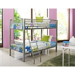 Jordan Twin over Twin Bed by Powell Company -Powell Company Shop pewter powell company bunk beds hd1261y19 31 1000