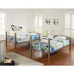 Jordan Twin over Twin Bed by Powell Company -Powell Company Shop pewter powell company bunk beds hd1261y19 4f 1000