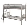 Jordan Twin over Twin Bed by Powell Company -Powell Company Shop pewter powell company bunk beds hd1261y19 64 1000