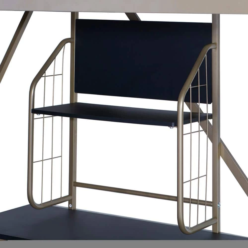 Reyer Pewter Twin Loft Bed by Powell Company 7 Reyer Pewter Twin Loft Bed by Powell Company - Image 6