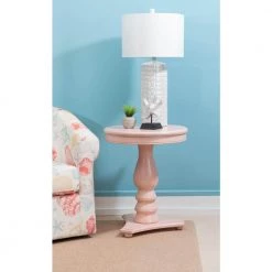 Cati Pink Accent Side Table by Powell Company -Powell Company Shop pink powell company end side tables hd1519a20p c3 1000