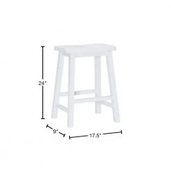Darby White 24 in. CounterStool by Powell Company -Powell Company Shop pure white powell company bar stools hd1755cs21 40 1000