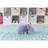 Hank Purple Hippo Kids 14" Stool by Powell Company 1 Hank Purple Hippo Kids 14" Stool by Powell Company -Powell Company Shop purple powell company kids chairs hd1526y20 64 1000
