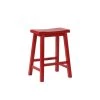 Bentley Crimson Red Wood Counter Stool by Powell Company -Powell Company Shop red powell company bar stools 286 430 64 1000