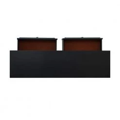 Weber 41 in. Red/Black Standard Rectangle Wood Console Table with Drawers by Powell Company 19 Weber 41 in. Red/Black Standard Rectangle Wood Console Table with Drawers by Powell Company -Powell Company Shop red powell company console tables hd1202a19 4f 1000