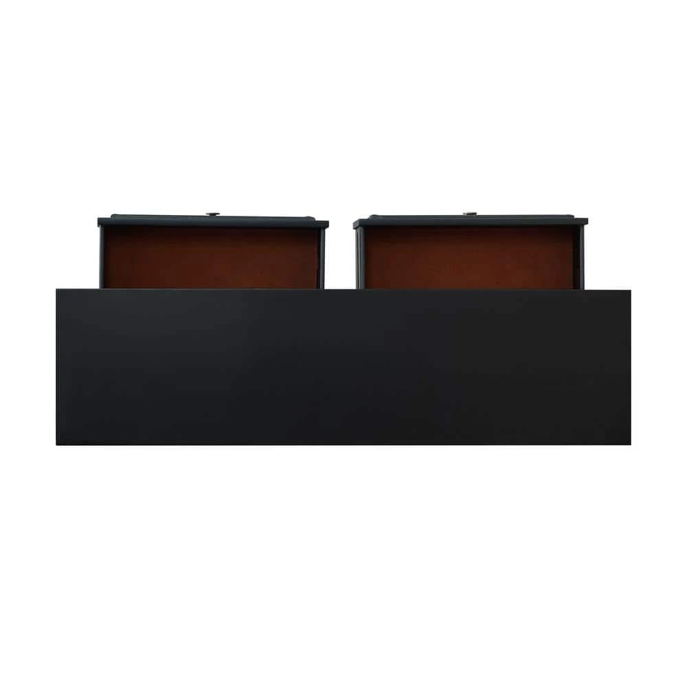 Weber 41 in. Red/Black Standard Rectangle Wood Console Table with Drawers by Powell Company 9 Weber 41 in. Red/Black Standard Rectangle Wood Console Table with Drawers by Powell Company - Image 7