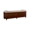 Rangeley Umber Rustic Chesnut Storage Bench by Powell Company -Powell Company Shop rustic chestnut powell company bedroom benches hd1052s19 64 1000