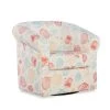 Jetsom Swivel Seashell Club Chair by Powell Company -Powell Company Shop seashell beachy powell company accent chairs hd1391s19 64 1000