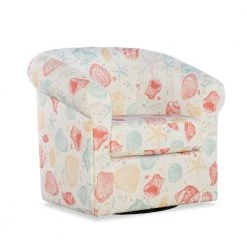 Jetsom Swivel Seashell Club Chair by Powell Company