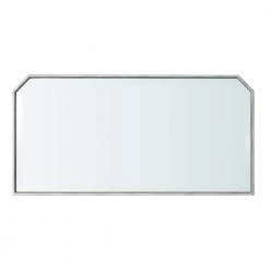 Klein 32 in. Silver Standard Rectangle Mirrored Console Table by Powell Company -Powell Company Shop silver mirror powell company console tables hd1199a19 a0 1000