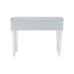 Traver 40 in. Silver Standard Rectangle Mirrored Console Table with Drawers by Powell Company 16 Traver 40 in. Silver Standard Rectangle Mirrored Console Table with Drawers by Powell Company -Powell Company Shop silver powell company console tables hd1198a19 66 1000