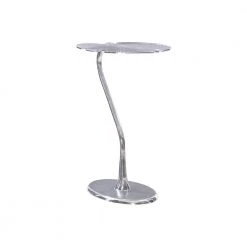 Dhania Silver Metal Side Table by Powell Company