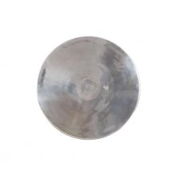 Phoebe Silver Metal Side Table by Powell Company -Powell Company Shop silver powell company end side tables hd1626at21 a0 1000