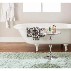 Phoebe Silver Metal Side Table by Powell Company -Powell Company Shop silver powell company end side tables hd1626at21 c3 1000