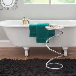 Pippen 10.5 in. Silver 23.75 in. High Round Quartz Agate Drink Table by Powell Company -Powell Company Shop silver powell company end side tables hd1682at21 31 1000