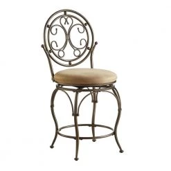 Brandt 24 in. Warm Bronze Counter Stool by Powell Company