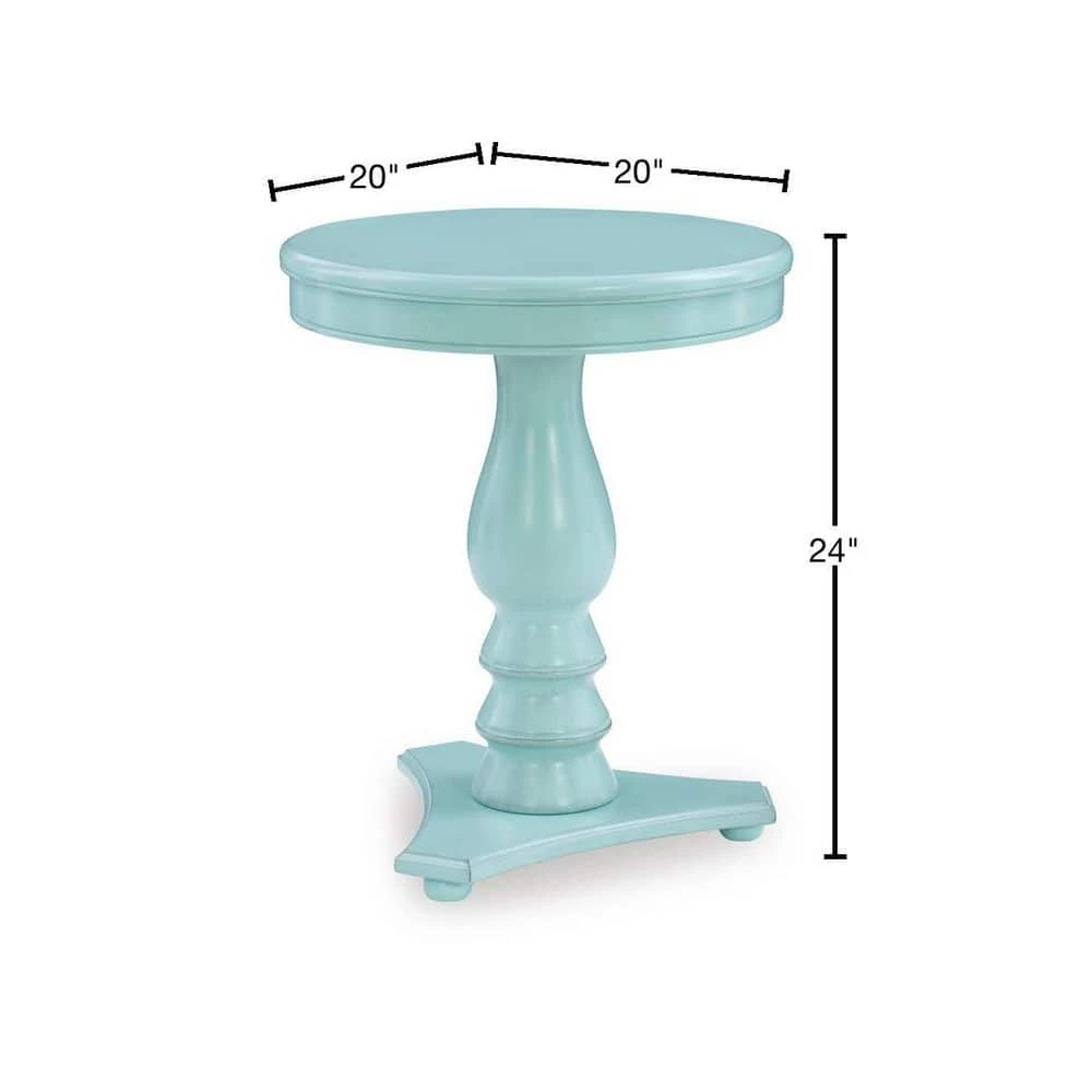 Cati Aqua Accent Side Table by Powell Company 5 Cati Aqua Accent Side Table by Powell Company - Image 3