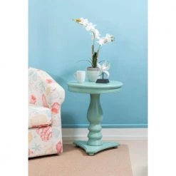Cati Aqua Accent Side Table by Powell Company 12 Cati Aqua Accent Side Table by Powell Company -Powell Company Shop teal powell company end side tables hd1515a20a c3 1000