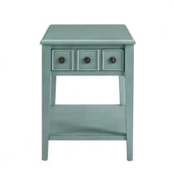 Strand Teal Accent Side Table by Powell Company