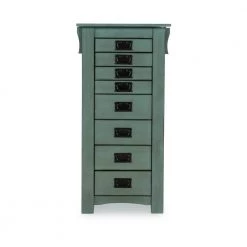 Wagner Jewelry Armoire Teal by Powell Company -Powell Company Shop teal powell company jewelry armoires hd1179j19t c3 1000