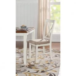 Powell Twyla Brown Dining Side Chair by Powell Company -Powell Company Shop vanilla white powell company dining chairs hd1481dc20 4f 1000