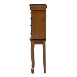 Colbert Walnut Finish Jewelry Armoire by Powell Company 13 Colbert Walnut Finish Jewelry Armoire by Powell Company -Powell Company Shop walnut powell company jewelry armoires hd1247j19 40 1000