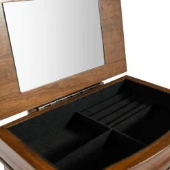 Colbert Walnut Finish Jewelry Armoire by Powell Company 14 Colbert Walnut Finish Jewelry Armoire by Powell Company -Powell Company Shop walnut powell company jewelry armoires hd1247j19 a0 1000