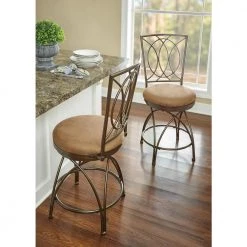 Kramer 24 in. Warm Bronze Counter Stool by Powell Company -Powell Company Shop warm bronze powell company bar stools hd1230b19cs 31 1000