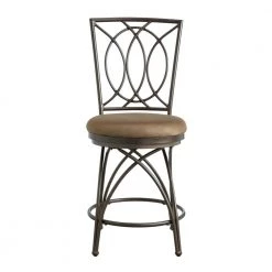 Kramer 24 in. Warm Bronze Counter Stool by Powell Company -Powell Company Shop warm bronze powell company bar stools hd1230b19cs c3 1000
