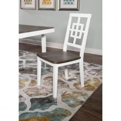 Grove White and Grey Dining Set (5-Piece) by Powell Company 13 Grove White and Grey Dining Set (5-Piece) by Powell Company -Powell Company Shop white and gray powell company dining room sets hd1337d19 1f 1000