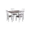 Wendover White Dining Set (5-Piece) by Powell Company -Powell Company Shop white cherry powell company dining room sets hd1019d19w 64 1000
