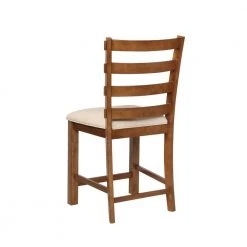 Bennett 24 in. Chestnut Brown Counter Stool by Powell Company -Powell Company Shop white chestnut brown powell company bar stools hd1090b19cs 4f 1000
