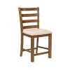 Bennett 24 in. Chestnut Brown Counter Stool by Powell Company -Powell Company Shop white chestnut brown powell company bar stools hd1090b19cs 64 1000