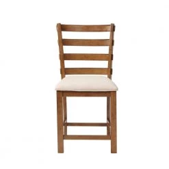 Bennett 24 in. Chestnut Brown Counter Stool by Powell Company -Powell Company Shop white chestnut brown powell company bar stools hd1090b19cs c3 1000