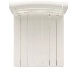 Primark White Barstool with Plank Style Seat by Powell Company -Powell Company Shop white powell company bar stools hd1088b19bs a0 1000