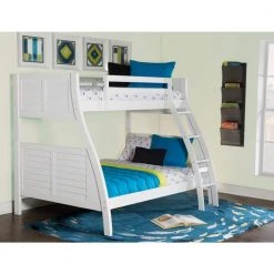 Allen White Bunkbed by Powell Company -Powell Company Shop white powell company bunk beds hd1107y19w 4f 1000