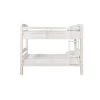 Sanders White Twin Over Twin Bunk Bed with ladder by Powell Company 2 Sanders White Twin Over Twin Bunk Bed with ladder by Powell Company -Powell Company Shop white powell company bunk beds hd1562y20w 64 1000