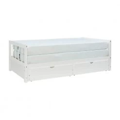 Conyers White Storage Trundle Daybed by Powell Company